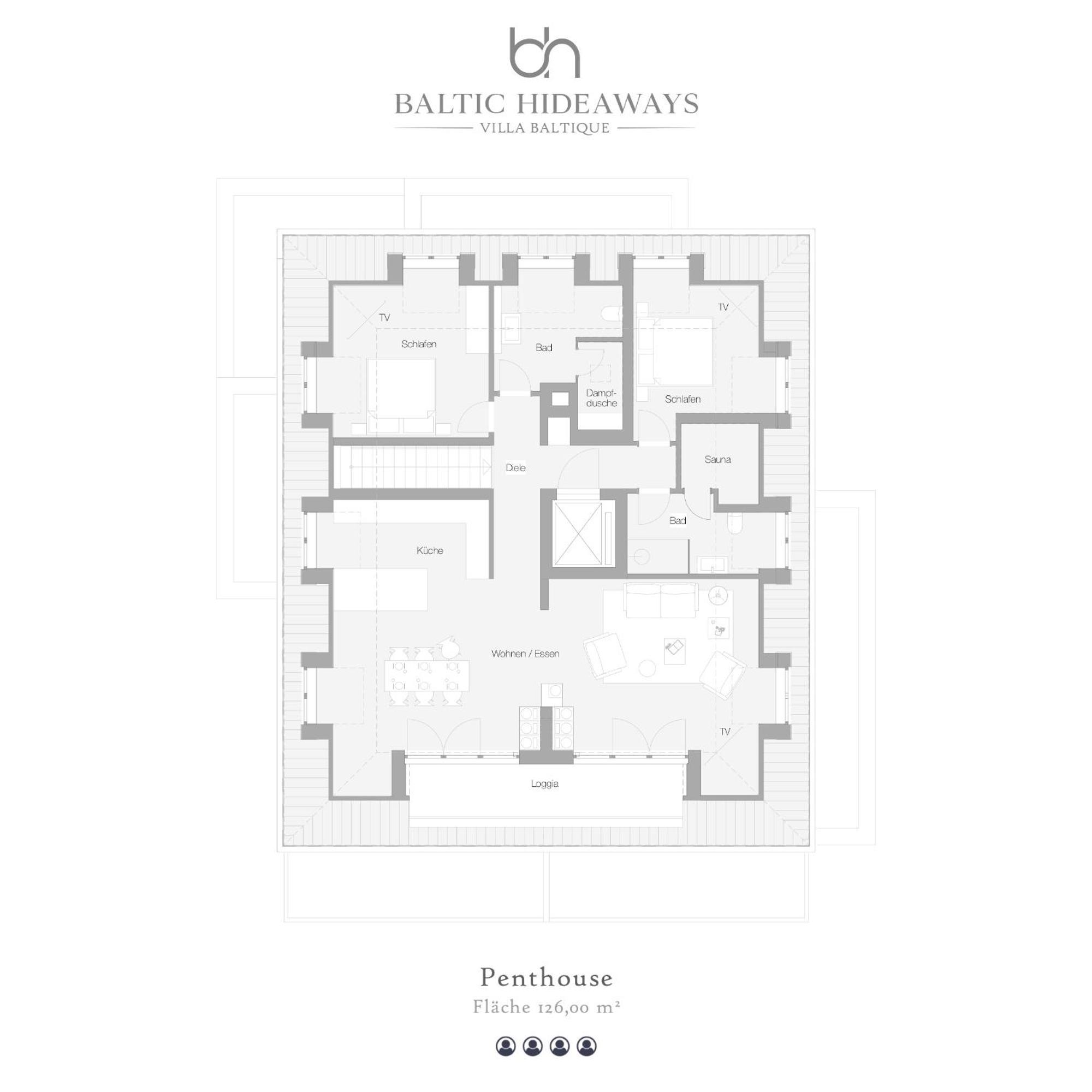 Villa Baltique Sellin  الغرفة الصورة